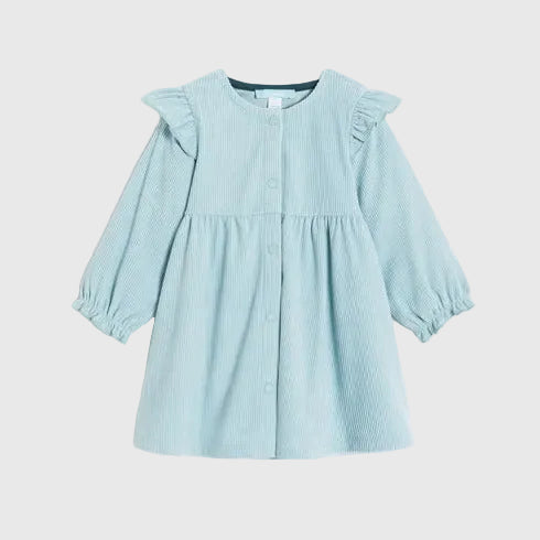Vestido de Pana Azul