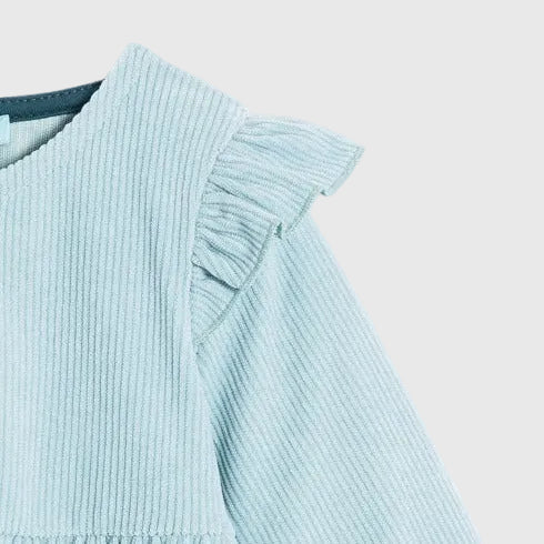 Vestido de Pana Azul
