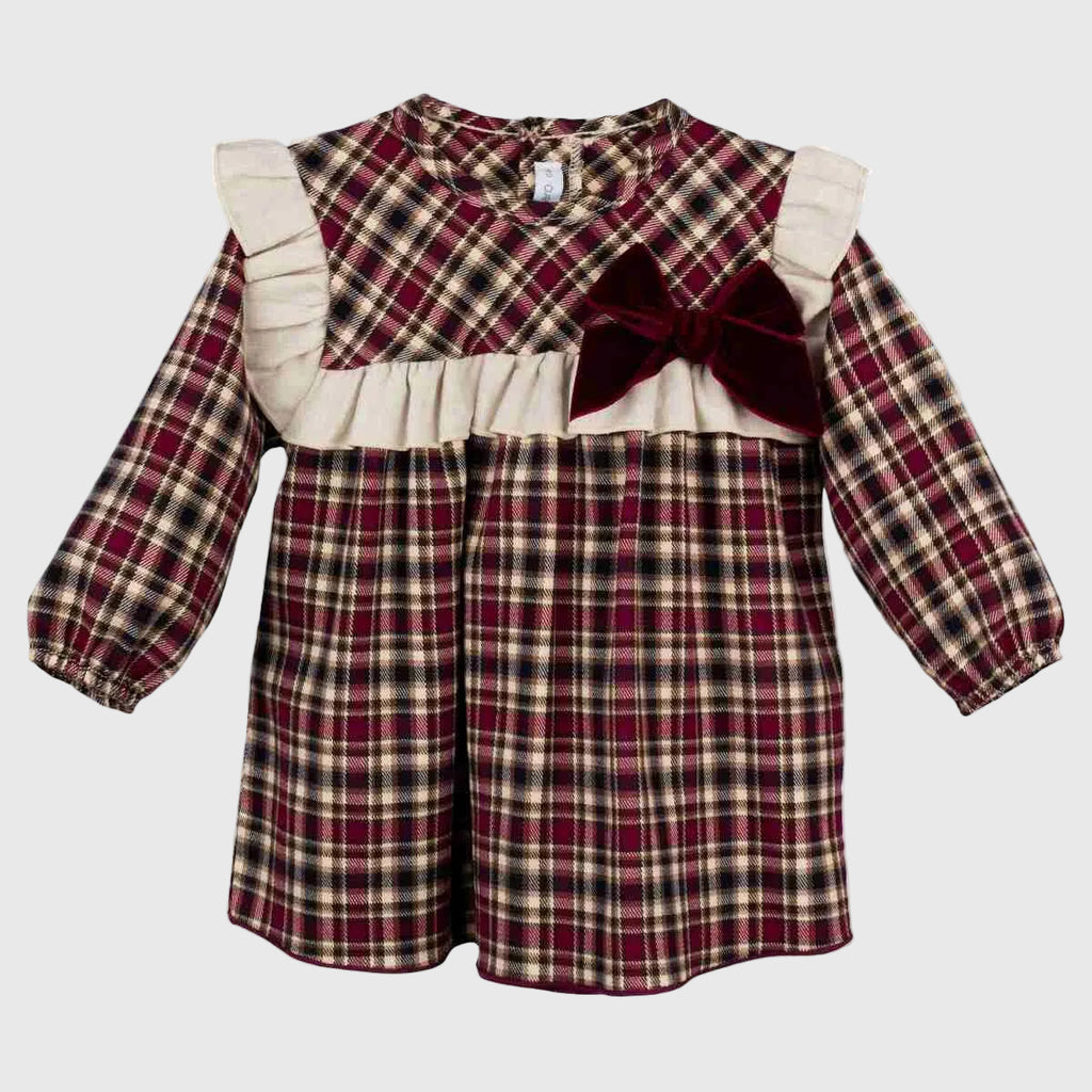 Vestido Miño Granate