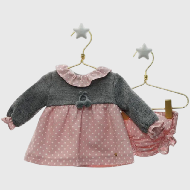 Jesusito Gris/Rosa Lunares