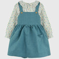 Vestido Azul Pajaritos Con Camisa