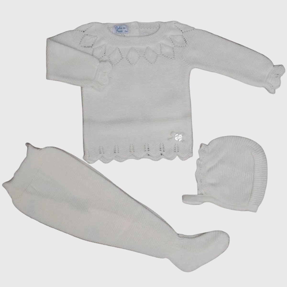 Conjunto Lana Crudo