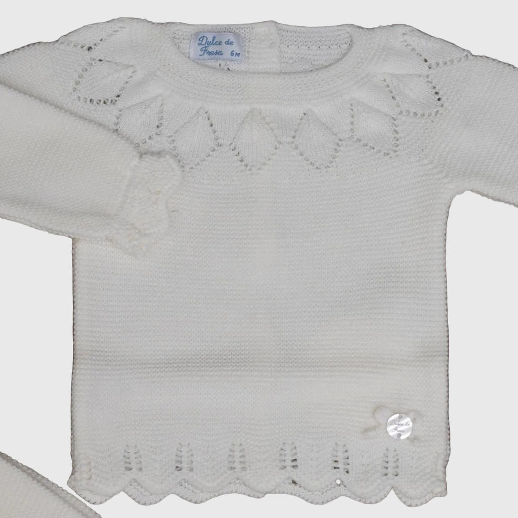 Conjunto Lana Crudo